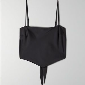 NWT Aritzia Elektra Camisole Tie-back Scarf Top